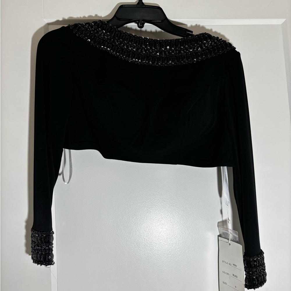 Rachel Allan Open Back Crop Top